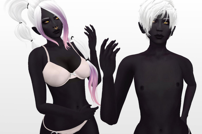 Pie-Tin: Lexis/Lex - Skin - Drow - Omega Applier HUD