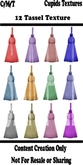 *CUPIDS TEXTURES* 12 Tassel Alpha Textures