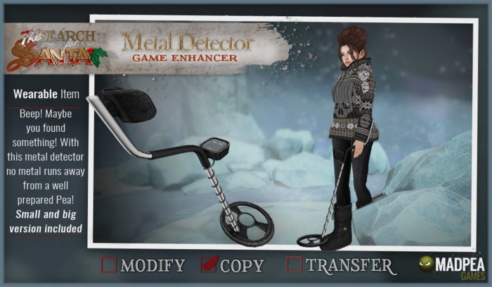 MadPea Metal Detector (add)