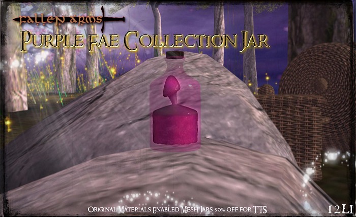 (FA) Fae Collection Jar (Purple) Box