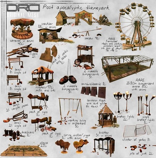 -DRD- EL - Themepark - Bench4
