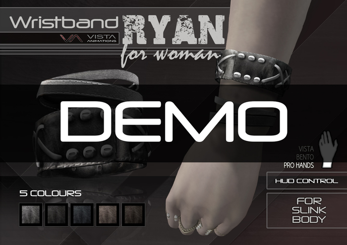 Absolut Vendetta -@DEMO WRISTBAND RYAN WOMAN*SLINK