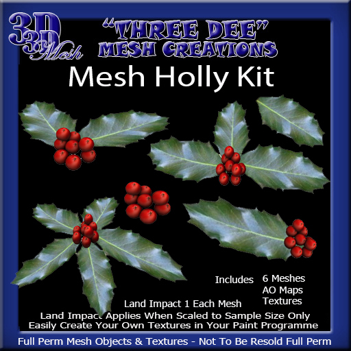 TD Mesh Holly Kit