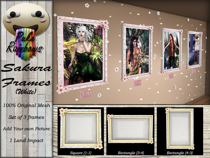 [PR] Sakura Frames - Yellow (Boxed)