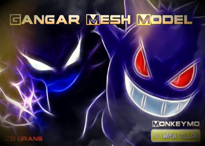 Gangar Mesh Model - Monkeymo