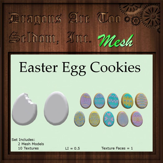 DATSI Mesh - Easter Egg Cookies Set