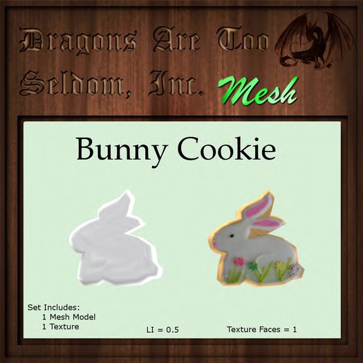 DATSI Mesh - Bunny Cookie Set