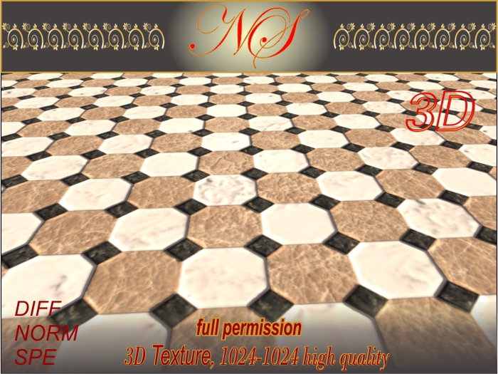 N_s 3d texture ceramic tile_CT07