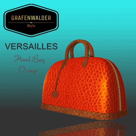~GW~ VERSAILLE HANDBAG - Orange