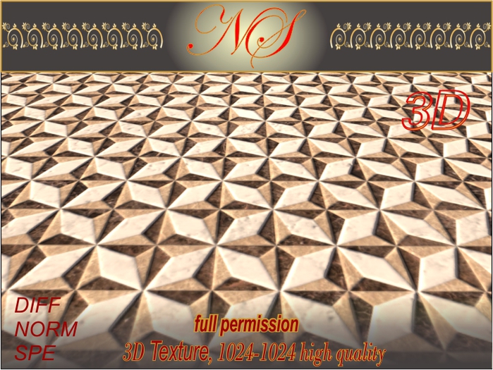 N_s 3d texture ceramic tile_CT09