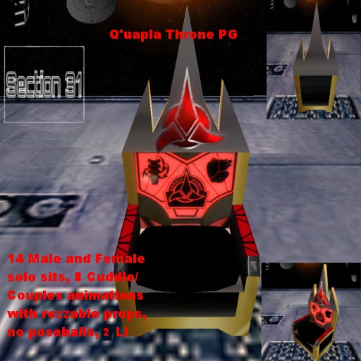 Section 31 Q'uapla Throne PG