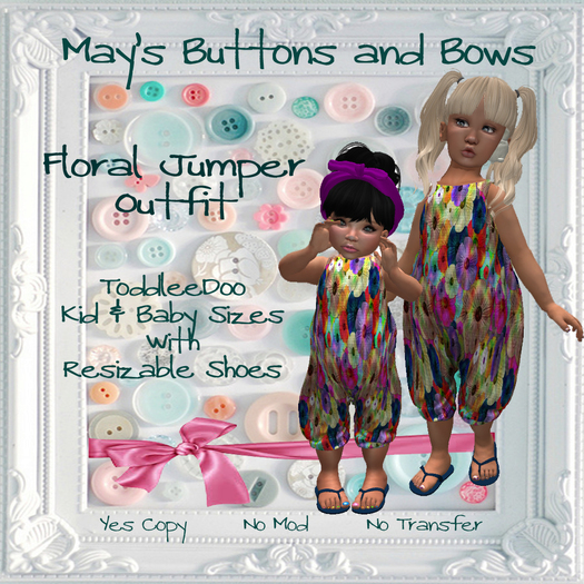 MBB * Floral Jumper Outfit (K&B)