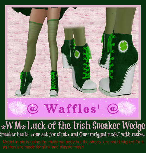 *WM* Luck of the Irish Sneakers