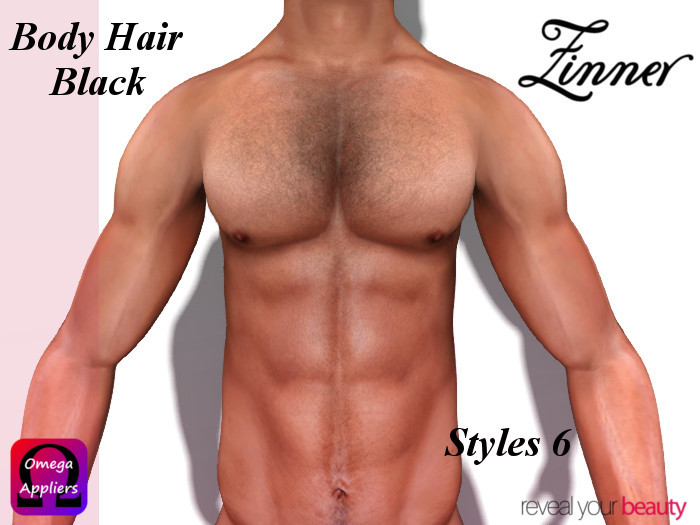 >Zinner< OMEGA Body Hair Applier 6 (Black)