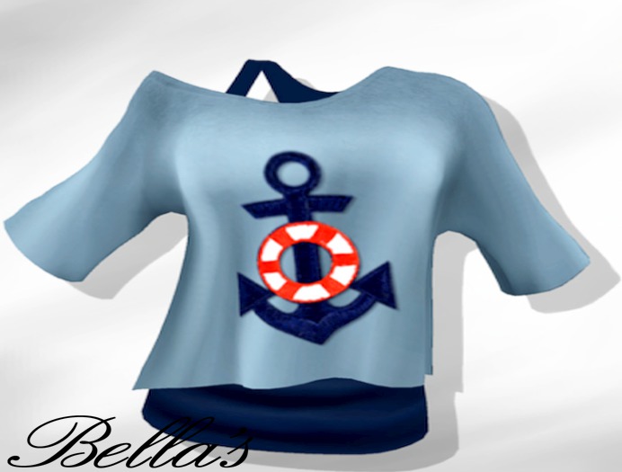 Emma-Shoulder Top-SEASIDE