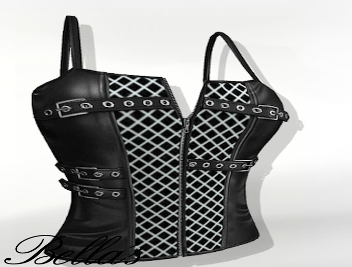 Hannah-Leather Top-WIRE