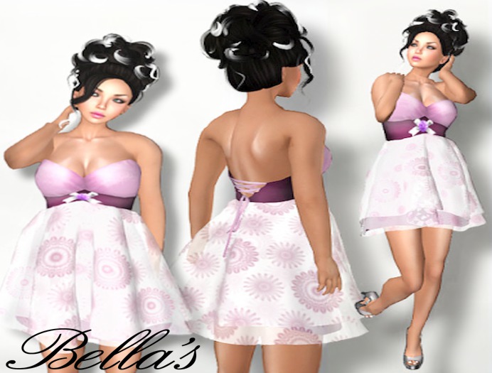 Maja-Mini Dress-Lilac