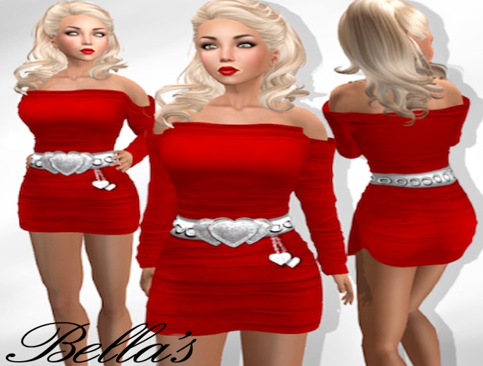 Lina-Mini Dress-Granat