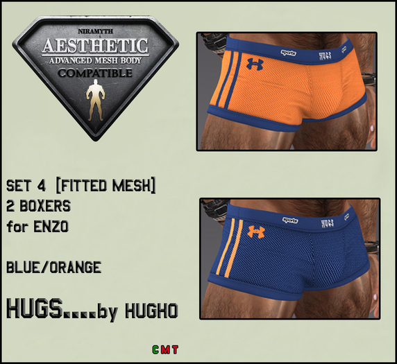 HUGS AESTHETIC BOXER SET 4