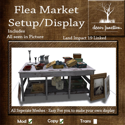 DJ - Mesh Flea Market Set Up