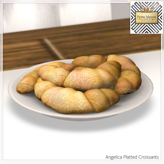 {Petite Maison} Plated Croissants