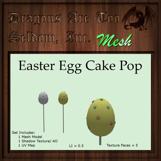DATSI Mesh - Easter Egg Cake Pop Set