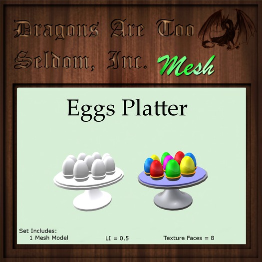 DATSI Mesh - Eggs Platter Set