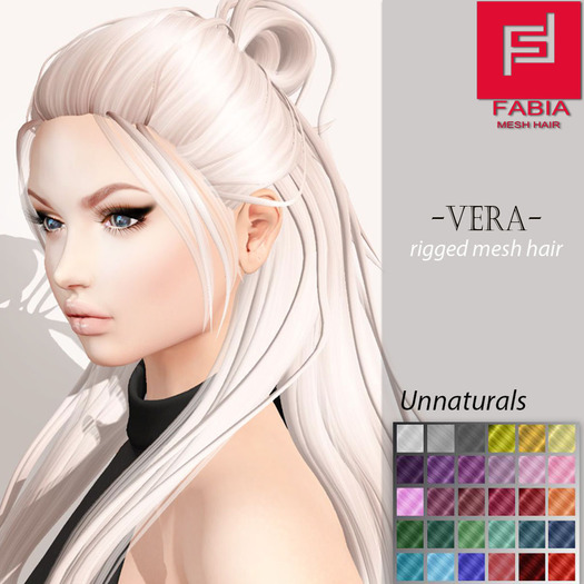 -FABIA- Mesh Hair  < Vera> Unnaturals Tones
