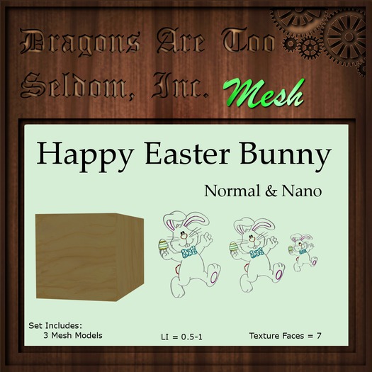 DATSI Mesh - Happy Easter Bunny Normal & Nano Set