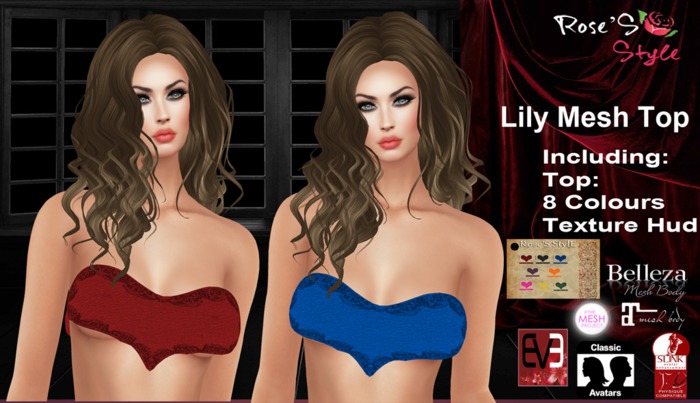 ROSE'S STYLE Lily Mesh Top 