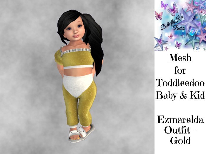 Ezmarelda Outfit - TD - Gold