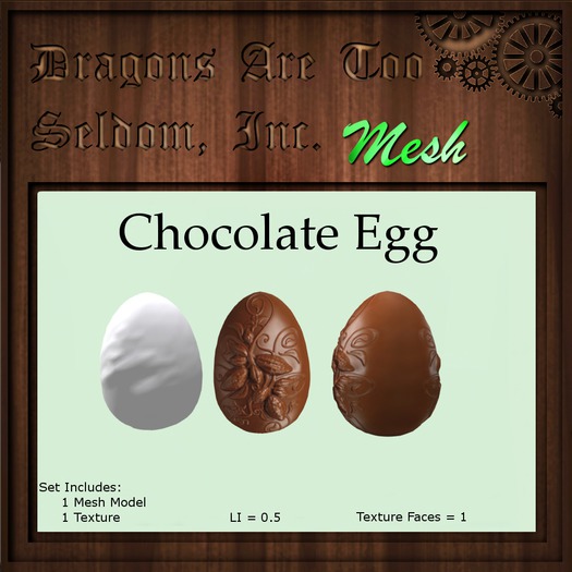 DATSI Mesh - Chocolate Egg Set