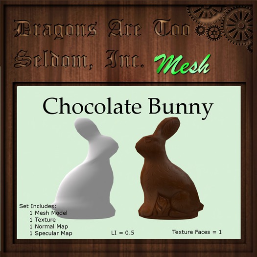 DATSI Mesh - Chocolate Bunny Set