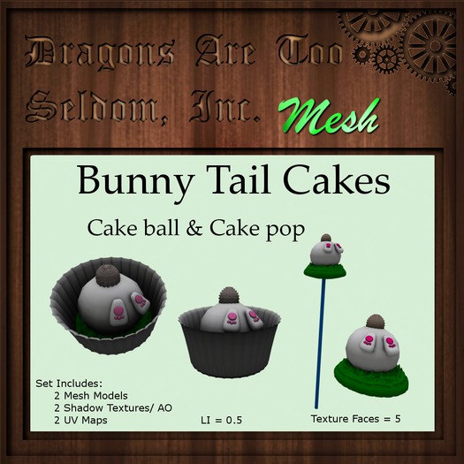 DATSI Mesh - Bunny Tail Cakes Set