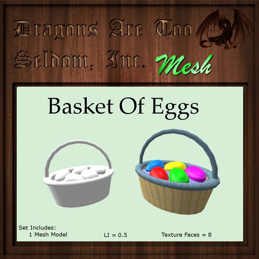 DATSI Mesh - Basket Of Eggs Set