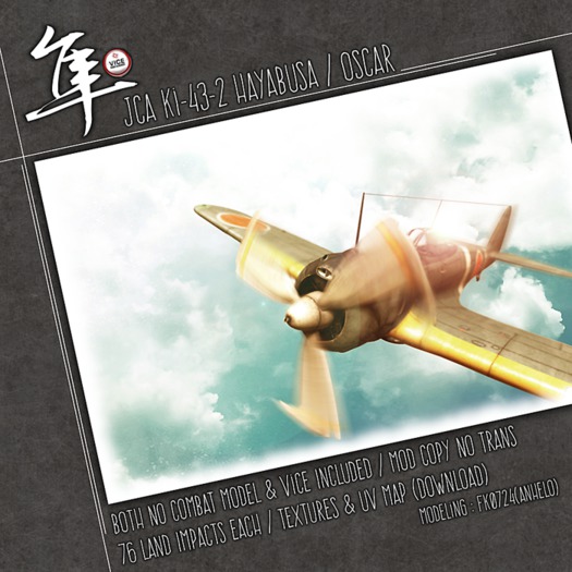 J.C.A Ki43-2 Oscer Ver 1.0