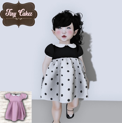 {TC} Swiss Roll Dress - Pink
