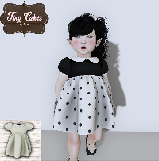 {TC} Swiss Roll Dress - Yellow