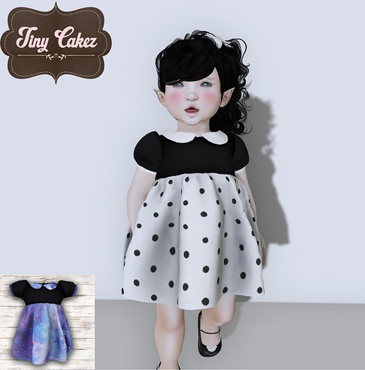 {TC} Swiss Roll Dress - Galaxy