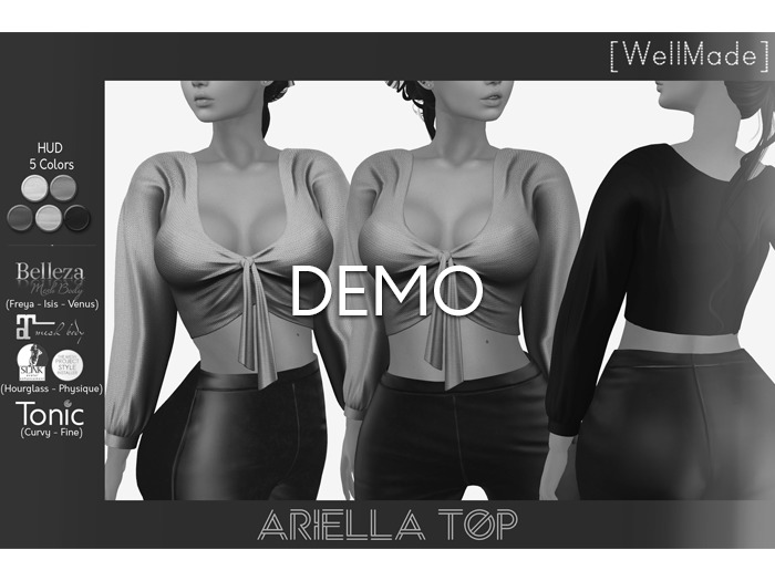 [WellMade] Ariella Top DEMO
