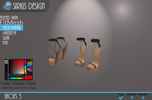 Sirius Design Shoes 05 With Color Selector Boxded