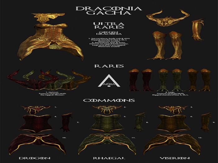 .AiShA. Draconia Helmet (RARE) (Unpack)