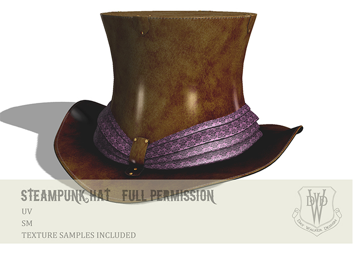 Steampunk Hat V1 - I am a box! Rez me!