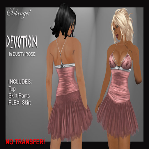 *Solange!* Devotion Dress - DUSTY ROSE