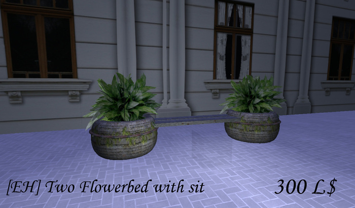**FREEBIE** Two Flowerbed with sit