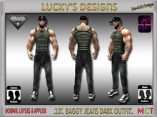 .:LD:. Baggy Jeans Dark Outfit:.
