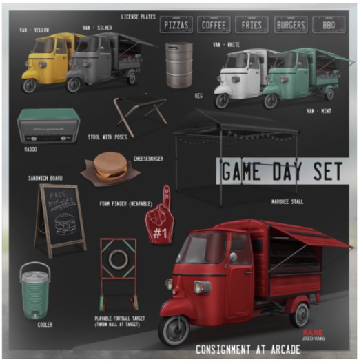 [Con.] Game Day - License plate Fries