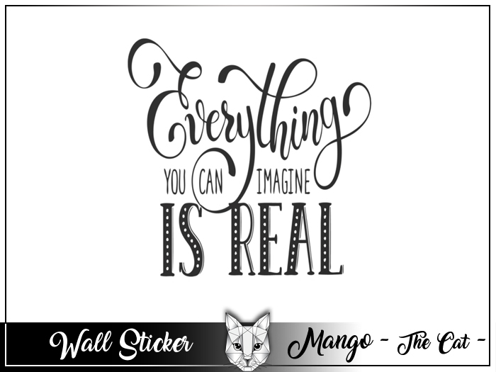 Wall Sticker - Imagine 