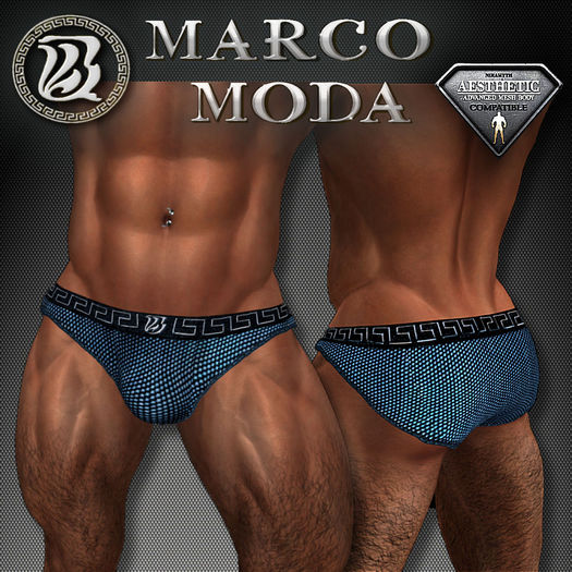 MM MORALITY SPEEDOS BLUE - NIRAMYTH AESTHETIC