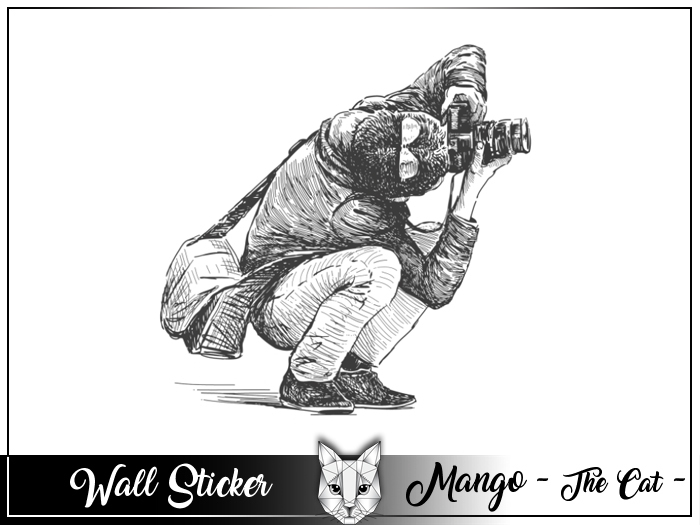Wall Sticker - Photographer